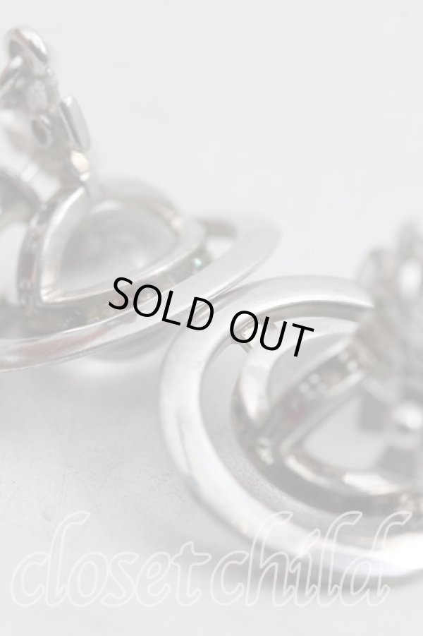 画像5: ヴィヴィアンウエストウッド 中古 / タイニーオーブピアス  シルバー  H-25-06-08-118-er-OD-ZH (5)