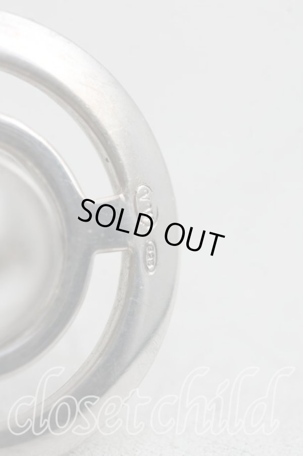 画像6: ヴィヴィアンウエストウッド 中古 / タイニーオーブピアス  シルバー  H-25-06-08-118-er-OD-ZH (6)