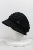 画像2: ヴィヴィアンウエストウッド 中古 / クロッシェ  黒  H-25-06-08-119-ha-OD-ZH (2)
