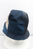 画像3: ヴィヴィアンウエストウッド MAN 中古 / パッチワークデニムバケットハット  インディゴ  H-25-06-08-120-ha-IN-ZH (3)