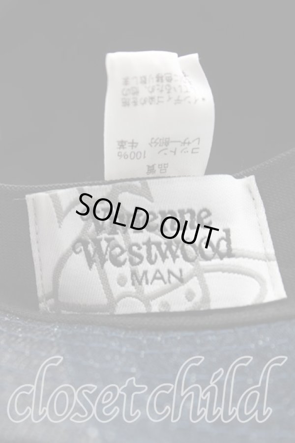 画像4: ヴィヴィアンウエストウッド MAN 中古 / パッチワークデニムバケットハット  インディゴ  H-25-06-08-120-ha-IN-ZH (4)