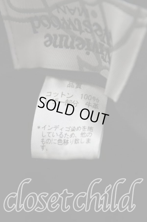 画像5: ヴィヴィアンウエストウッド MAN 中古 / パッチワークデニムバケットハット  インディゴ  H-25-06-08-120-ha-IN-ZH (5)