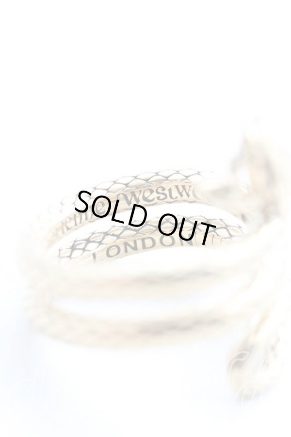 画像5: ヴィヴィアンウエストウッド 中古 / ALBANEリング L(15号） ゴールド  H-25-06-08-126-rg-OD-ZH (5)