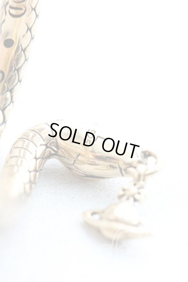 画像6: ヴィヴィアンウエストウッド 中古 / ALBANEリング L(15号） ゴールド  H-25-06-08-126-rg-OD-ZH (6)