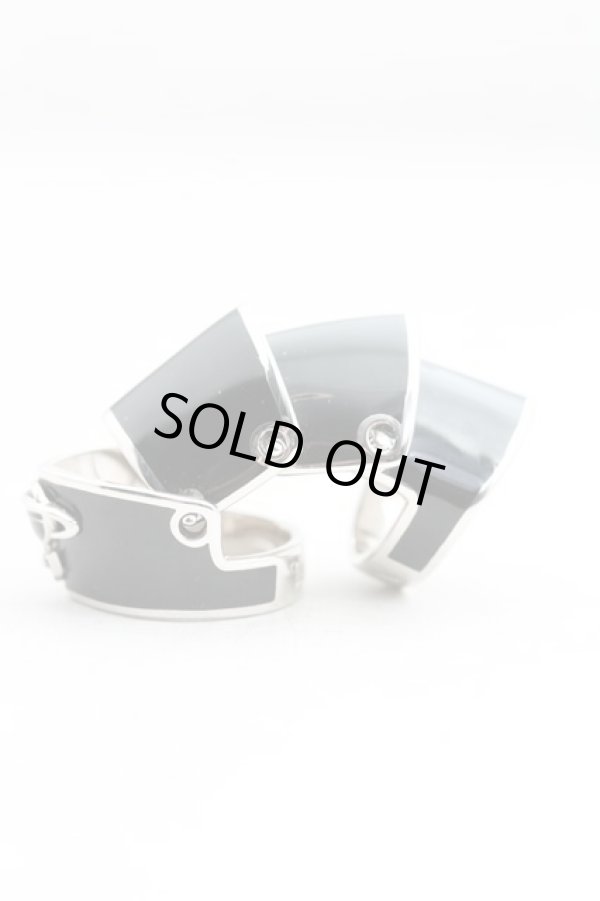 画像2: ヴィヴィアンウエストウッド 中古 / ARTEMIS RING S（10号） シルバー×黒  H-25-06-08-130-rg-IN-ZH (2)