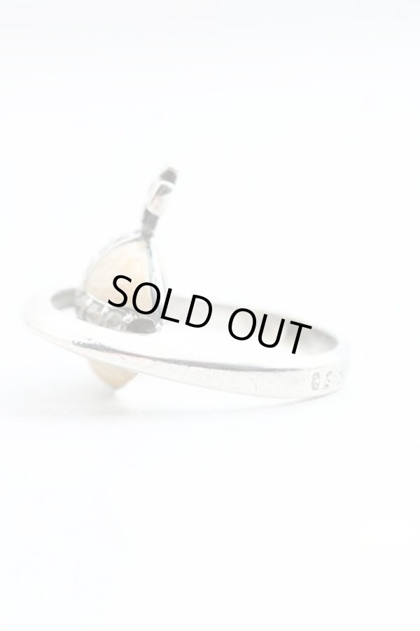 画像2: ヴィヴィアンウエストウッド 中古 / ニューソリッドオーブリング M（14号） シルバー  H-25-06-08-133-rg-IN-ZH (2)