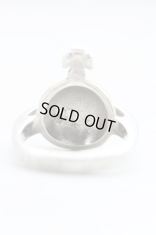 画像4: ヴィヴィアンウエストウッド 中古 / ニューソリッドオーブリング M（14号） シルバー  H-25-06-08-133-rg-IN-ZH (4)