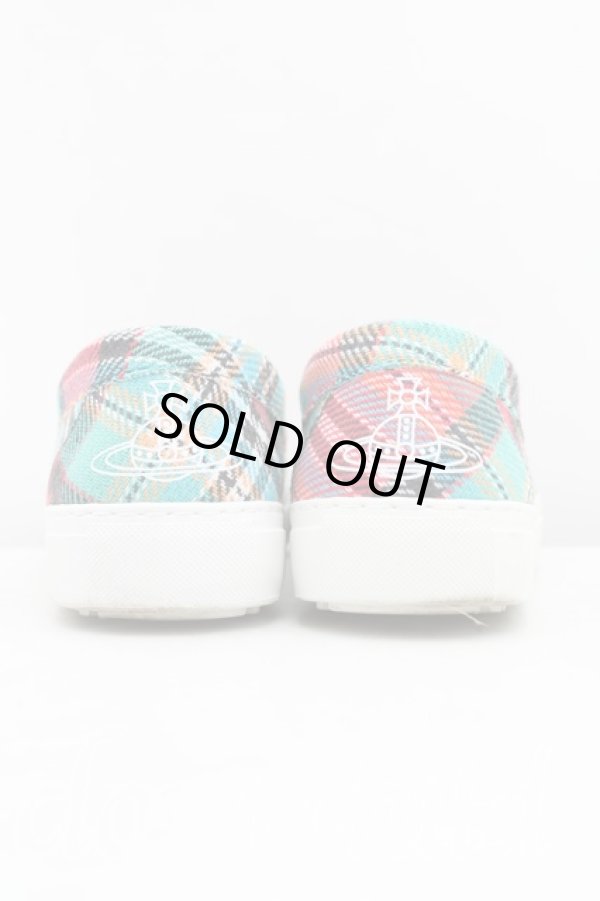 画像4: ヴィヴィアンウエストウッド 中古 / BINDING LOAFER 41（25.5cm） 緑  H-25-06-08-134-sh-IN-ZH (4)