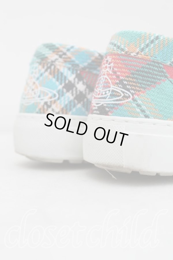 画像6: ヴィヴィアンウエストウッド 中古 / BINDING LOAFER 41（25.5cm） 緑  H-25-06-08-134-sh-IN-ZH (6)