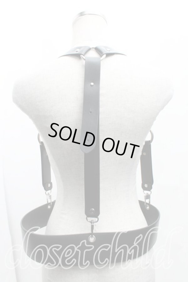 画像2: ヴィヴィアンウエストウッド 中古 / スタッズハーネス  黒  H-25-06-08-137-gd-OD-ZH (2)