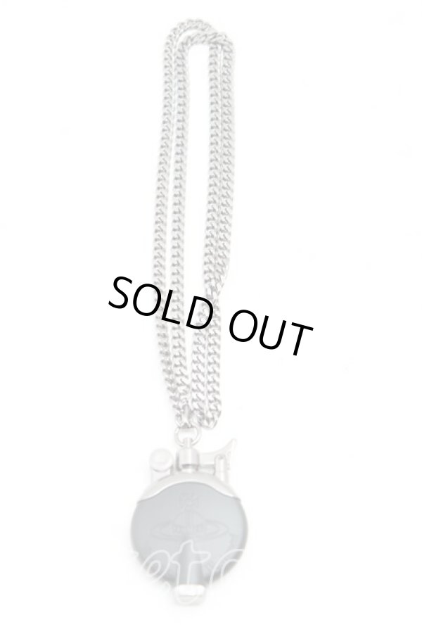 画像3: ヴィヴィアンウエストウッド 中古 / チェーン付キオイルライター  黒  H-25-06-08-138-gd-OD-ZH (3)