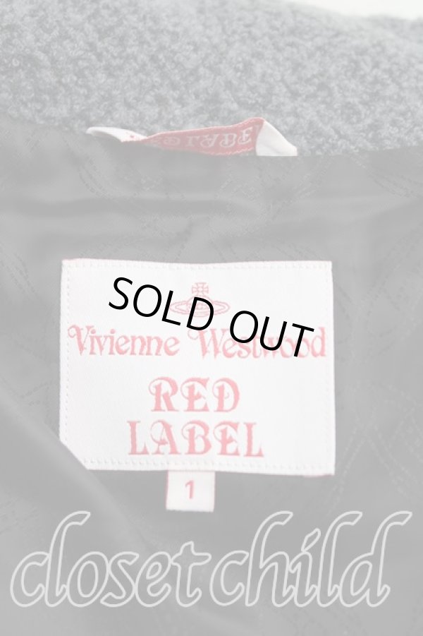 画像3: ヴィヴィアンウエストウッド 中古 / フロントアシメコート 1（7号） 灰  H-25-06-08-019-co-IN-ZH (3)