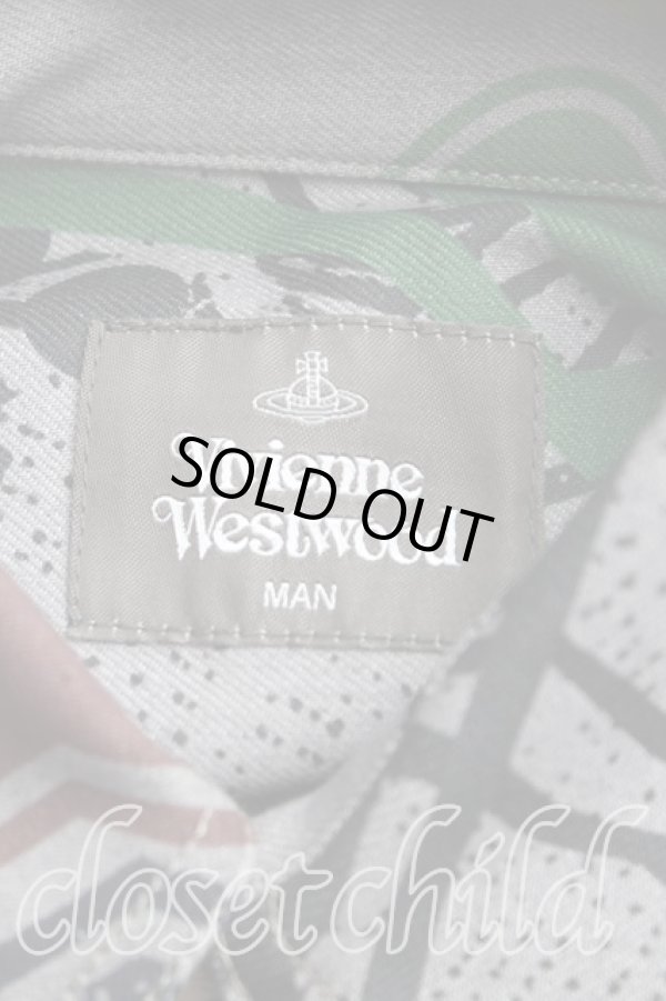 画像3: ヴィヴィアンウエストウッド MAN 中古 / FRAT HOUSE DENIMシャツ ワンサイズ 灰  H-25-06-15-024-bl-OD-ZH (3)