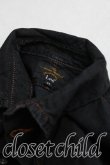 画像6: ヴィヴィアンウエストウッド Anglomania and Lee 中古 / デニムドランクンシャツ XS 黒  H-25-06-15-025-bl-IN-ZH (6)