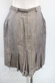 画像2: ヴィヴィアンウエストウッド 中古 / バックプリーツスカート UK10 茶  H-25-06-15-026-sk-IN-ZH (2)