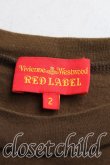 画像3: ヴィヴィアンウエストウッド 中古 / パロディptTシャツ 2（9号相当） 茶  H-25-06-15-032-ts-OD-ZH (3)