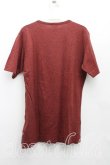 画像2: ヴィヴィアンウエストウッド MAN 中古 / 額縁エリザベスptTシャツ S エンジ  H-25-06-15-038-ts-IN-ZH (2)