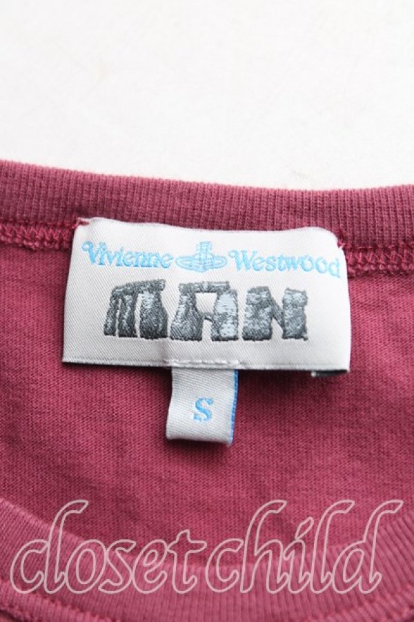 画像3: ヴィヴィアンウエストウッド MAN 中古 / V WESTWOODptTシャツ S 赤  H-25-06-15-039-ts-IN-ZH (3)