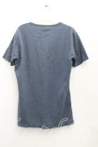 画像2: ヴィヴィアンウエストウッド MAN 中古 / ゴールドエンプロイダリーTシャツ 44(メンズS相当) 紺  H-25-06-15-041-ts-IN-ZH (2)