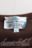 画像3: ヴィヴィアンウエストウッド MAN 中古 / カラーオーブ刺繍Tシャツ M 茶  H-25-06-15-047-ts-OD-ZH (3)