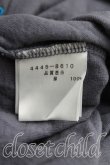 画像4: ヴィヴィアンウエストウッド MAN 中古 / カラーオーブ刺繍Tシャツ 44（メンズS相当） 灰  H-25-06-15-048-ts-OD-ZH (4)