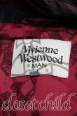 画像3: ヴィヴィアンウエストウッド MAN 中古 / チェックゲインズブルグジャケット 44（メンズS相当） 黒ｘ紺  H-25-06-15-005-jc-OD-ZH (3)