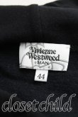 画像3: ヴィヴィアンウエストウッド MAN 中古 / オーブ刺繍パーカー 44（メンズS相当） 黒  H-25-06-15-055-to-OD-ZH (3)