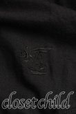 画像6: ANGLOMANIA 中古 / 短剣刺繍ギャザーカットソー 38（M相当） 黒  H-25-06-15-057-to-OD-ZH (6)