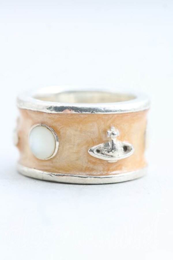 画像3: ヴィヴィアンウエストウッド 中古 / 旧キングリング S ベージュ  H-25-06-15-070-rg-OD-ZH (3)