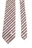 画像2: ヴィヴィアンウエストウッド MAN 中古 / レジメンタルネクタイ  茶  H-25-06-15-079-gd-OD-ZH (2)
