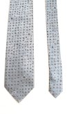 画像2: ヴィヴィアンウエストウッド MAN 中古 / 総柄ネクタイ  灰  H-25-06-15-080-gd-OD-ZH (2)