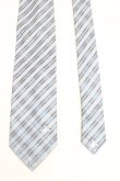 画像2: ヴィヴィアンウエストウッド MAN 中古 / レジメンタルチェックネクタイ  灰  H-25-06-15-083-gd-OD-ZH (2)