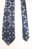 画像2: ヴィヴィアンウエストウッド MAN 中古 / オーブ総柄ネクタイ  紺  H-25-06-15-084-gd-OD-ZH (2)