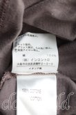 画像5: ANGLOMANIA 中古 / スカルネックレスptTシャツワンピース  茶  H-25-06-15-009-op-IN-ZH (5)