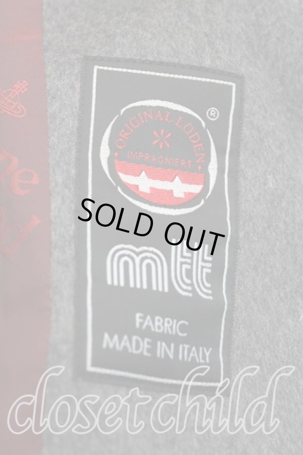 画像4: ヴィヴィアンウエストウッド 中古 / LOVEコート 40（9号） 灰  H-25-06-15-012-co-OD-ZH (4)