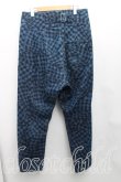 画像2: ヴィヴィアンウエストウッド MAN 中古 / チェスプリントウォーリアデニム 44（メンズS相当） 青  H-25-06-15-014-pa-OD-ZH (2)