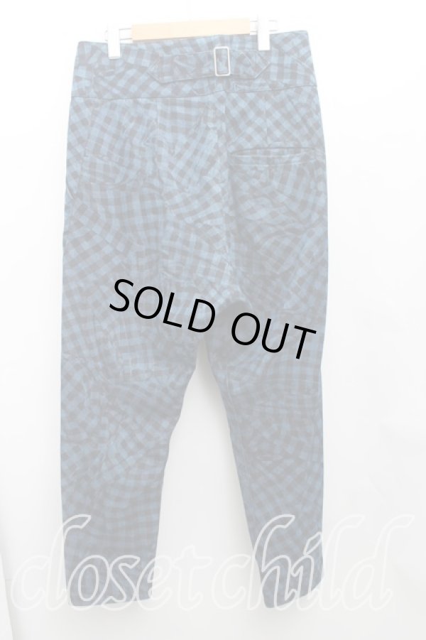 画像2: ヴィヴィアンウエストウッド MAN 中古 / チェスプリントウォーリアデニム 44(メンズS) 青  H-25-06-15-014-pa-OD-ZH (2)