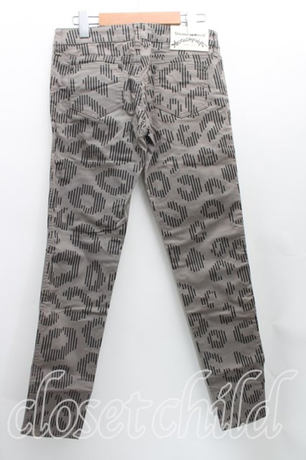 画像2: ANGLOMANIA 中古 / レオパードパンツ 40(L) 茶  H-25-06-15-020-pa-IN-ZH (2)