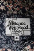 画像3: ヴィヴィアンウエストウッド MAN 中古 / リバティロングシャツ 44(メンズS相当) 紺  H-25-06-22-022-bl-IN-ZH (3)