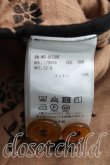 画像4: ヴィヴィアンウエストウッド MAN 中古 / フラワー総柄変形シャツ 46(メンズM相当) 黒×茶  H-25-06-22-023-bl-IN-ZH (4)
