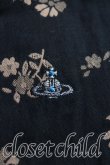 画像5: ヴィヴィアンウエストウッド MAN 中古 / フラワー総柄変形シャツ 46(メンズM相当) 黒×茶  H-25-06-22-023-bl-IN-ZH (5)