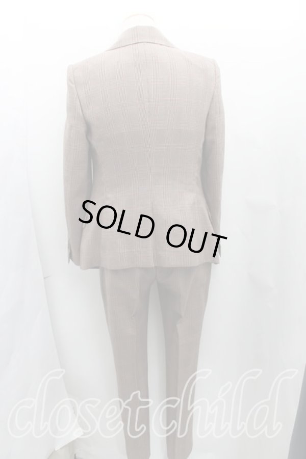 画像2: ヴィヴィアンウエストウッド MAN 中古 / グレンチェック3ピースセットアップ 46(メンズM) 茶  H-25-06-22-031-su-IN-ZH (2)