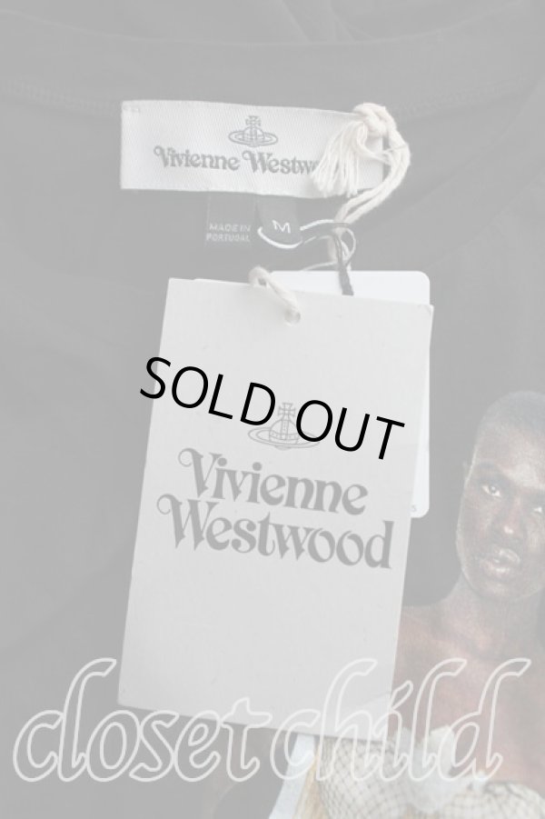 画像3: ヴィヴィアンウエストウッド 中古 / トランプTシャツ M 黒  H-25-06-22-032-ts-IN-ZH (3)