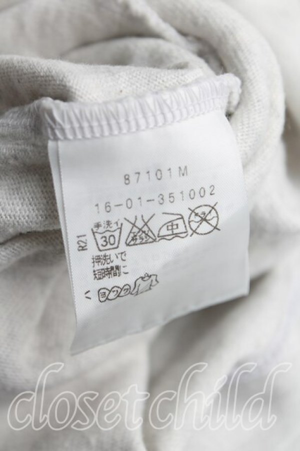 画像4: ヴィヴィアンウエストウッド 中古 / PIG ネックレスptカットソー 2(9号) 灰  H-25-06-22-042-to-IN-ZH (4)