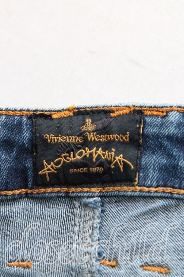 画像3: ANGLOMANIA 中古 / スキニージーン W25 インディゴ  H-25-06-22-009-pa-OD-ZH (3)