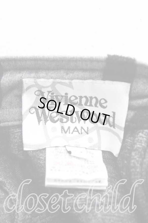 画像3: ヴィヴィアンウエストウッド MAN 中古 / ラインオーブ総柄パンツ 44(メンズS) 灰  H-25-06-22-014-pa-IN-ZH (3)