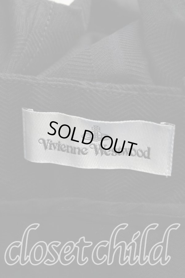 画像3: ヴィヴィアンウエストウッド 中古 / ALIEN TROUSERS S 黒  H-25-06-22-017-pa-IN-ZH (3)