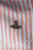 画像5: ヴィヴィアンウエストウッド MAN 中古 / オーブ刺繍ストライプシャツ 46(メンズM相当) 青  H-25-06-22-019-bl-IN-ZH (5)
