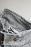 画像4: ヴィヴィアンウエストウッド MAN 中古 / オーブ刺繍高襟シャツ 46(メンズM相当) 灰  H-25-06-22-021-bl-IN-ZH (4)