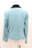 画像2: 【Vintageオークション】ヴィヴィアンウエストウッド 中古 / ハリスツイードジャケット UK10 水色  H-25-06-28-017-jc-OD-ZH (2)